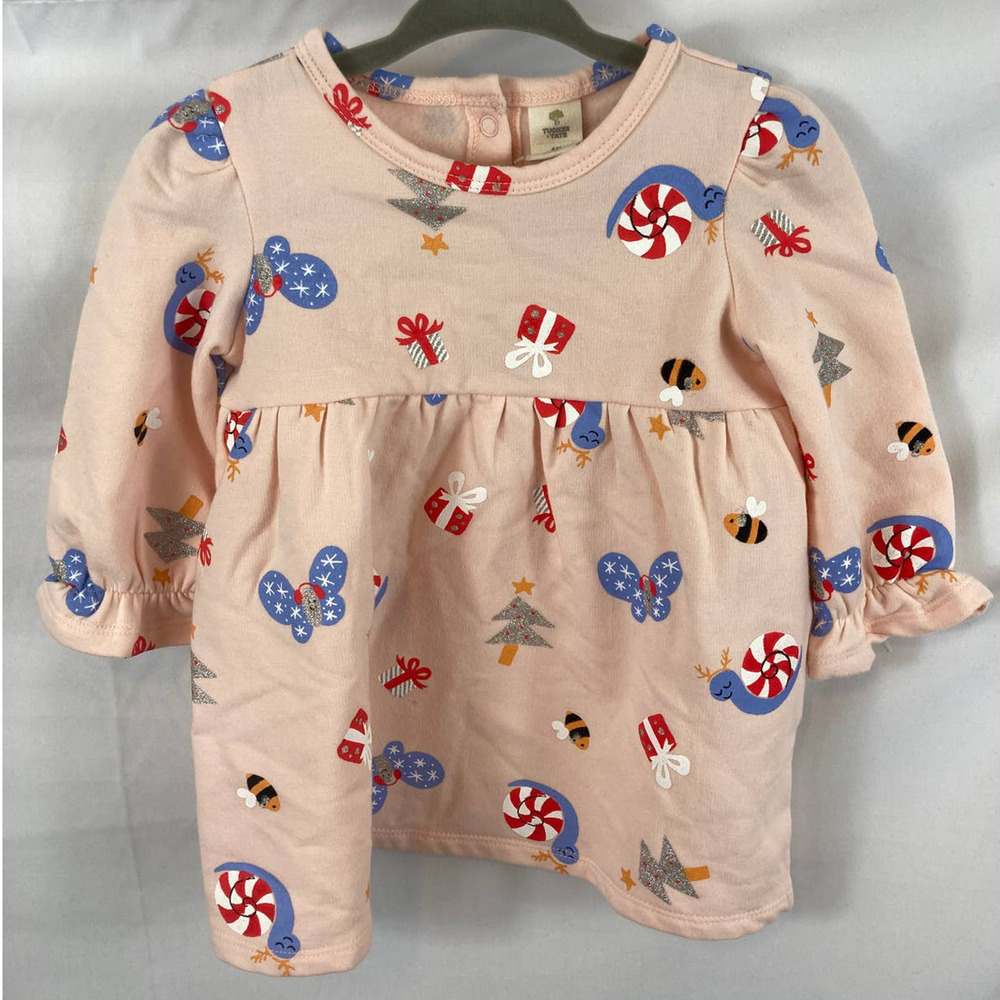 NWOT Tucker + Tate Holiday Sweatshirt Dress 6M